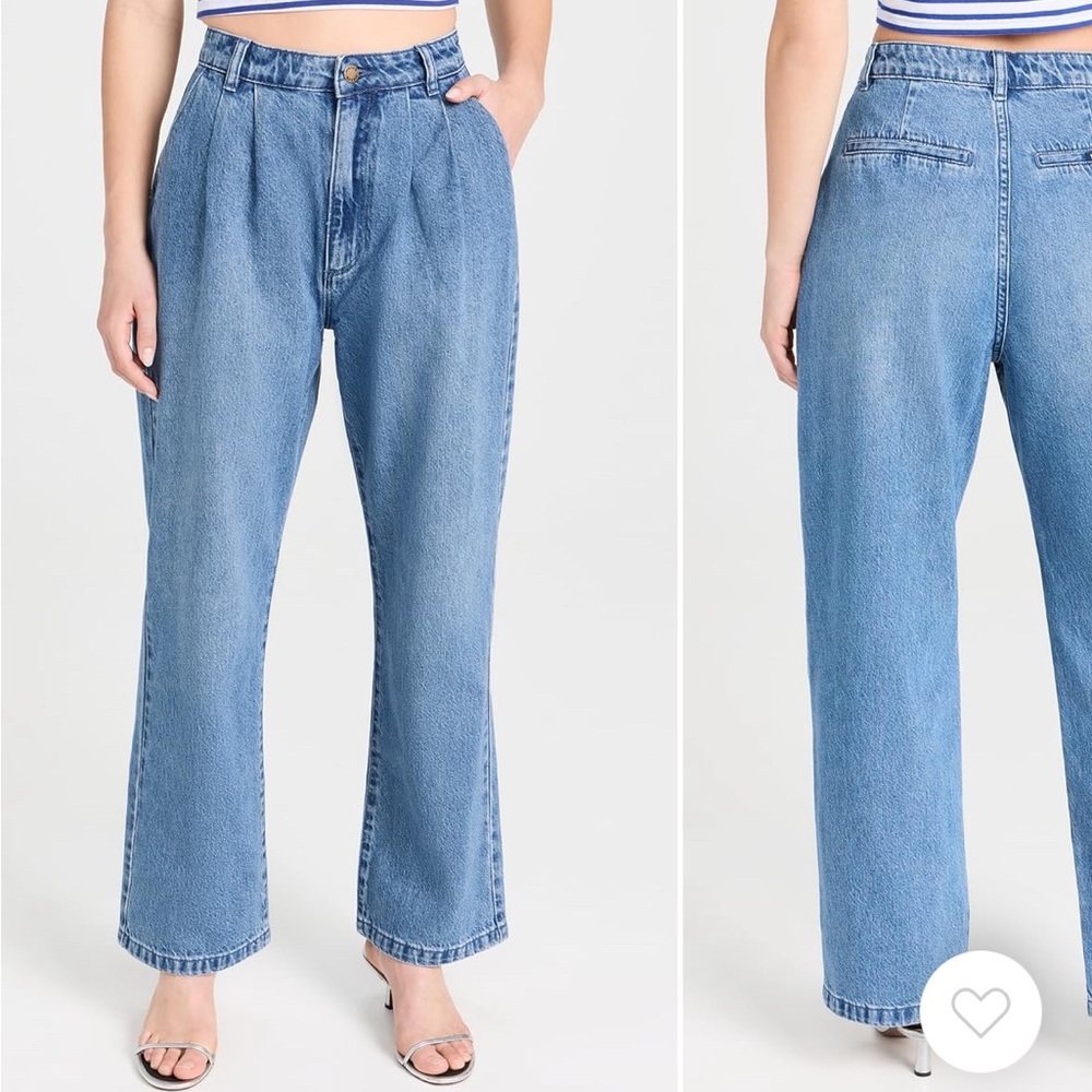 Rolla’s Chloe Pleat Jeans New